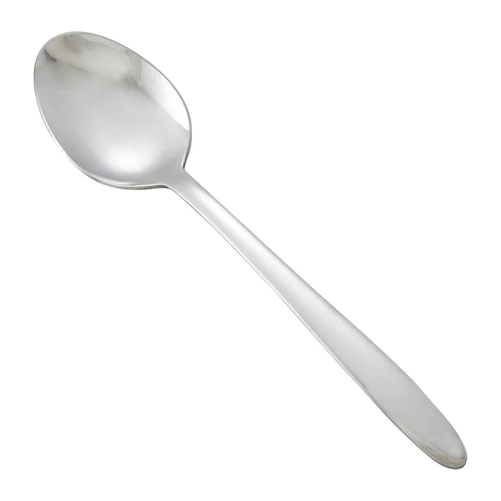 Winco 0019-03 Flute Dinner Spoon, 18/0 Heavyweight