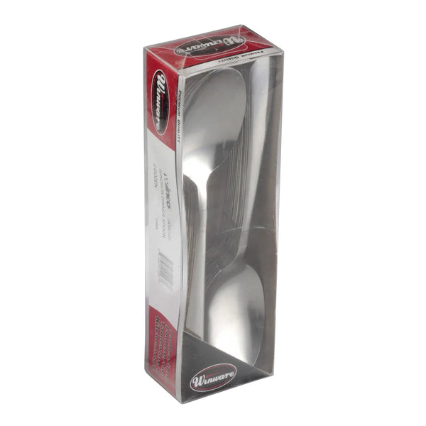 Winco 0082-03 Windsor Dinner Spoon, 2doz/pk, 18/0 Medium Weight