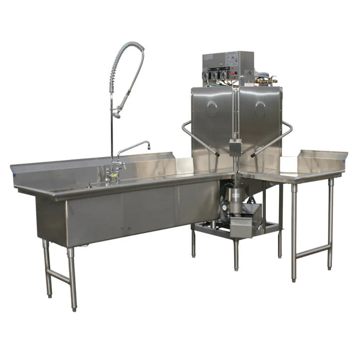 American Dish AFB_ Bakery Rack Single Rack Upright Dish Machine