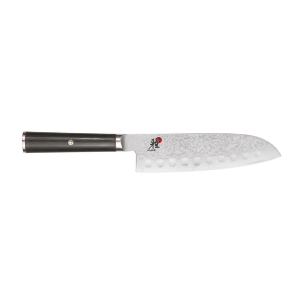 Miyabi 1002001 7" Santoku Knife with Black Linen Micarta Handle