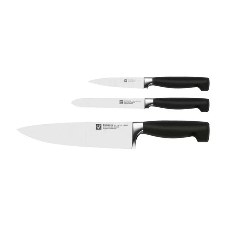 Zwilling 1002311 Four Star 3-Piece Knife Starter Set