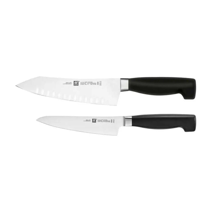 Zwilling 1002314 Four Star "Rock & Chop" 2-Piece Knife Set