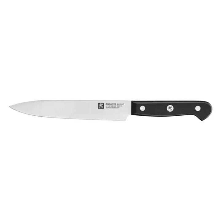 Zwilling 1002378 Gourmet 6" Slicing/Carving Knife with Black Plastic Handle