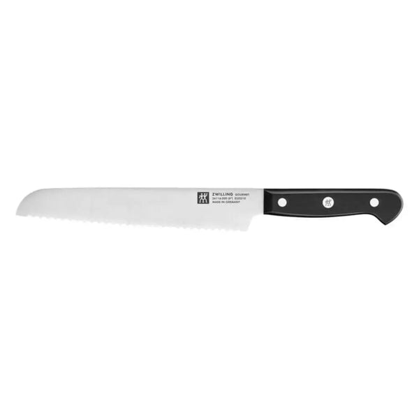 Zwilling 1002407 8" Bread Knife with Black Plastic Handle