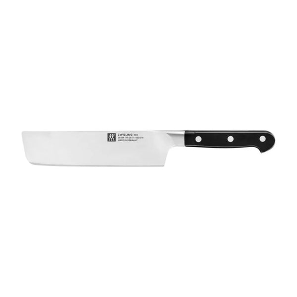 Zwilling 1002865 Pro 6.5" Nakiri Knife with Black Plastic Handle