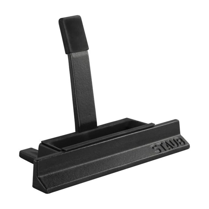 Staub 1004712 Cast Iron Lid Holder, Black