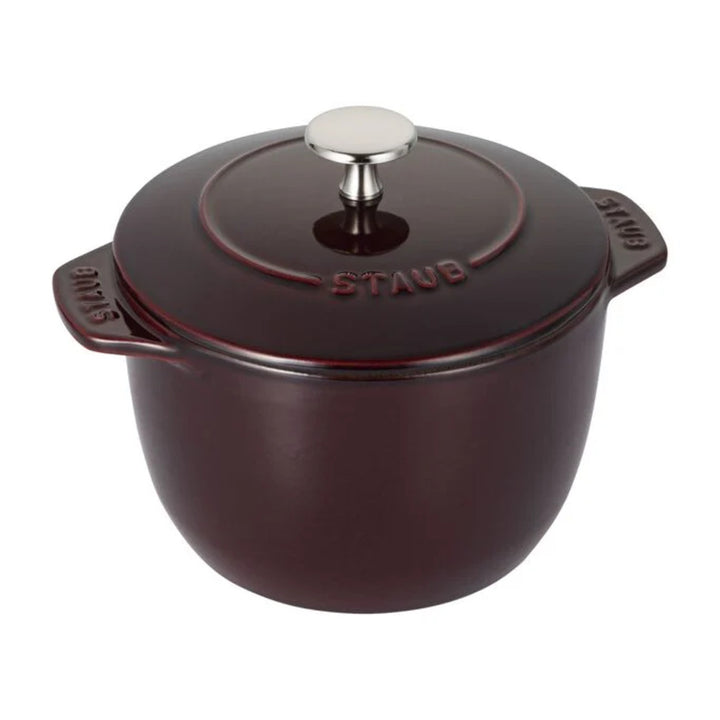 Staub 1004823 Cast Iron 1.5-qt Petite French Oven, Grenadine