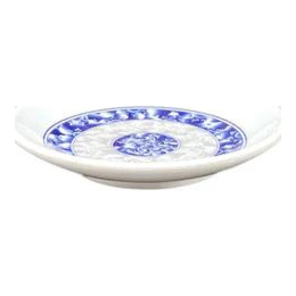 Thunder Group 1004DL Blue Dragon 4-1/2" Melamine Round Plate, Pack of 12