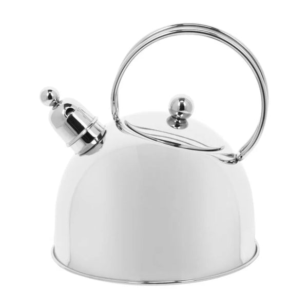 Demeyere 1005141 Resto 2.6-qt Stainless Steel Whistling Tea Kettle