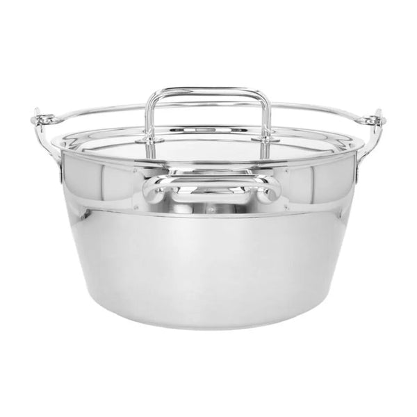 Demeyere 1005201 Resto 10.6-qt Stainless Steel Maslin Pan