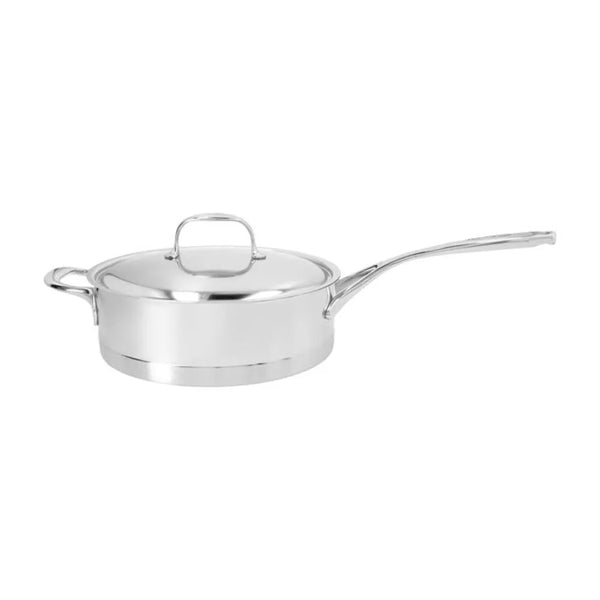 Demeyere 1005224 Atlantis 3-qt Stainless Steel Sauté Pan with Helper Handle