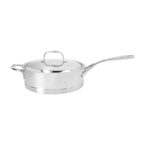 Demeyere 1005226 5.1-qt Stainless Steel Sauté Pan with Helper Handle