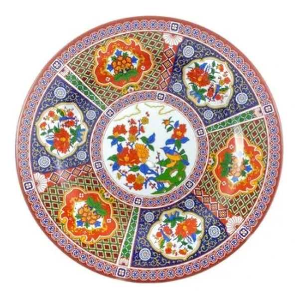 Thunder Group 1006TP Peacock 6" Melamine Round Plate, Pack of 12