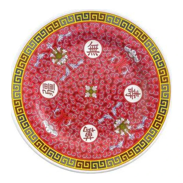 Thunder Group 1006TR Longevity 6" Melamine Round Plate, Pack of 12