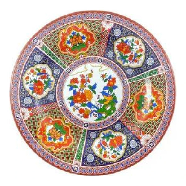 Thunder Group 1007TP Peacock 6-7/8" Melamine Round Plate, Pack of 12