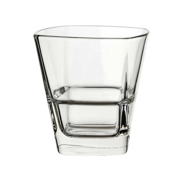 Libbey 1009130 9 oz. Structure Stackable Rocks / Old Fashioned Glass - Case of 12 Pcs