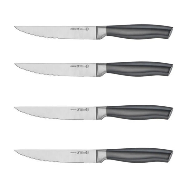 Henckels 1011021 Steak Knife with Graphite Stainless Handle, 4 Piece