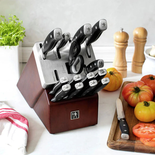 Henckels 1011230 Forged Accent 16-Piece Self-Sharpening Knife Block Set