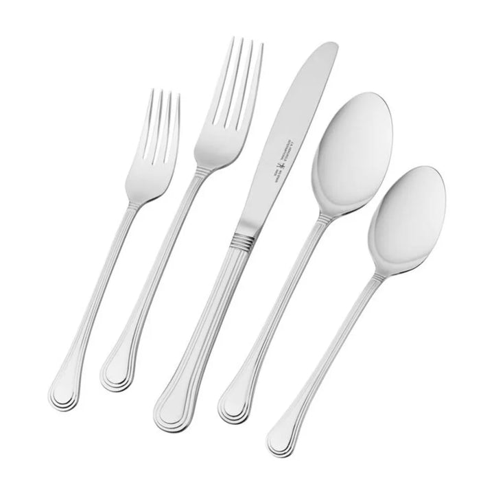 Henckels 1011358 65 Piece Stainless Steel Astley Flatware Set