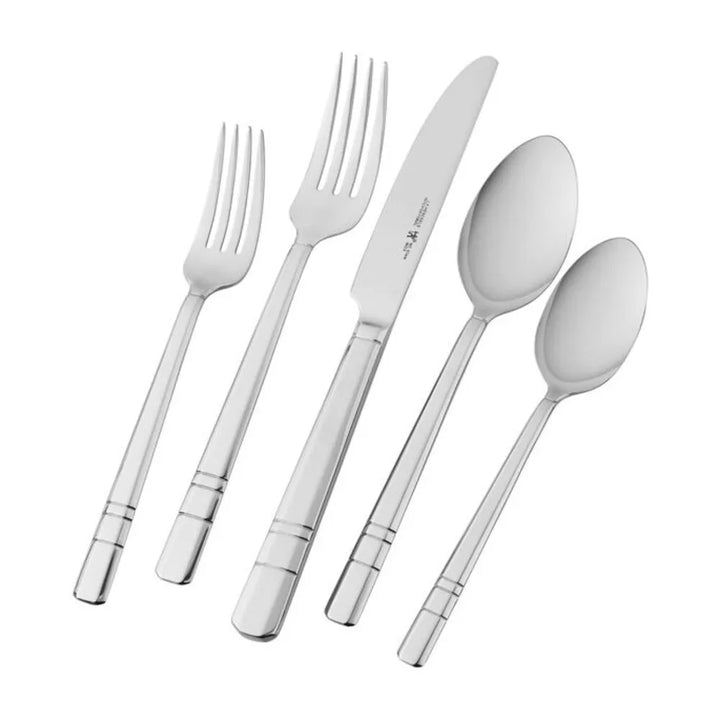 Henckels 1011364 20 Piece Stainless Steel Madison Square Flatware Set