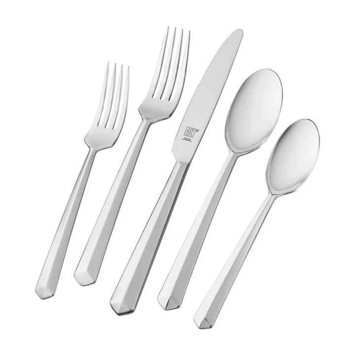 Zwilling 1011459 42 Piece Stainless Steel Alluri Flatware Set