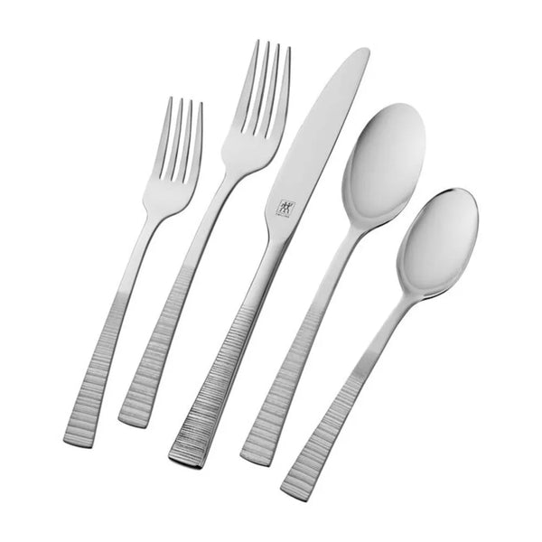 Zwilling 1011460 20 Piece Stainless Steel Kingwood Flatware Set