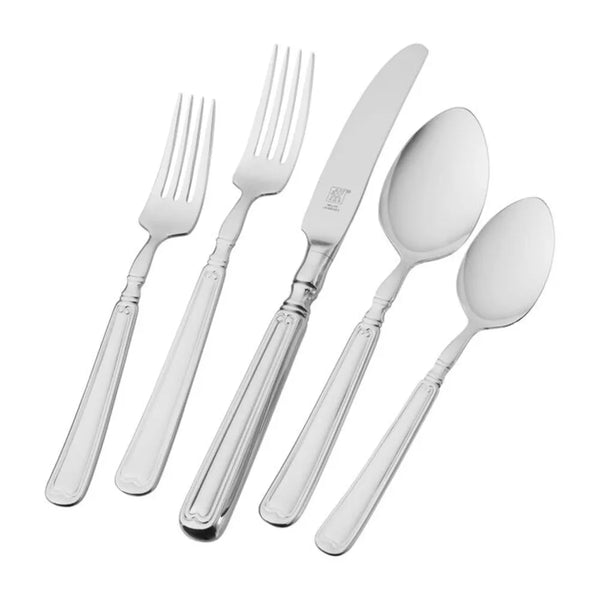 Zwilling 1011538 45 Piece Stainless Steel Vintage Flatware Set