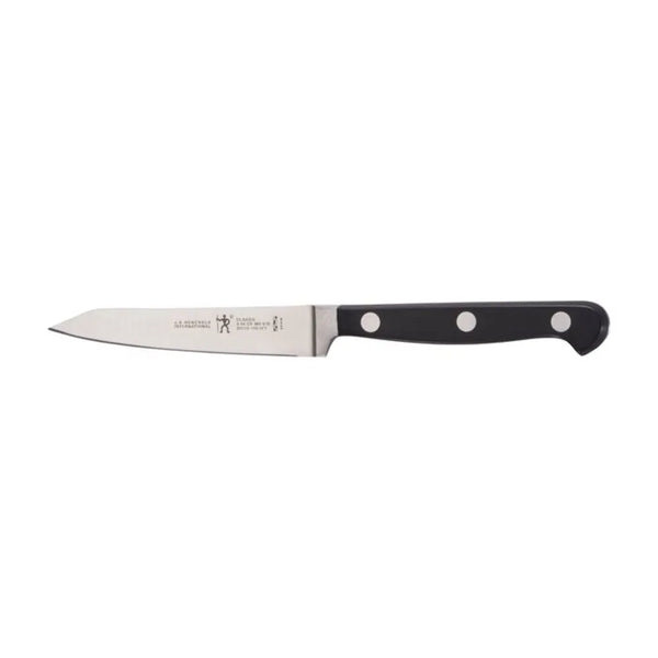 Henckels 1011651 4" Paring/Utility Knife with Black Plastic Handle