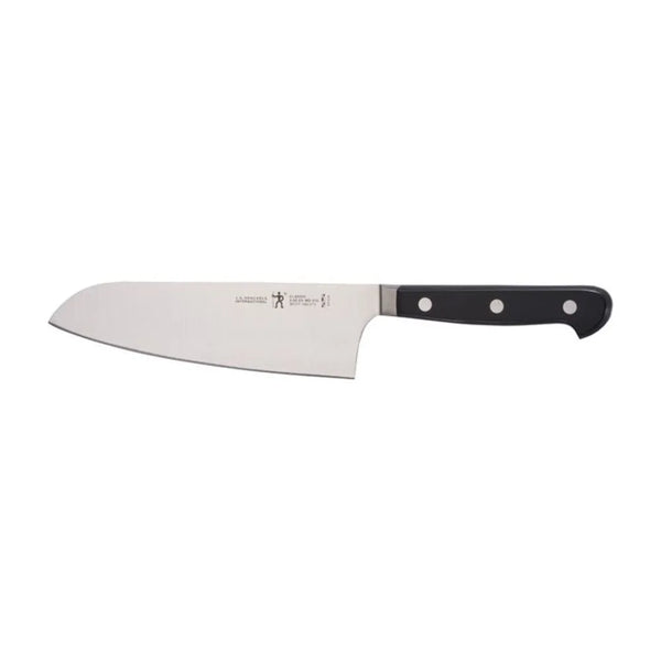 Henckels 1011655 7" Cook's Knife with Black Plastic Handle