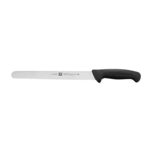 Zwilling 1012182 TWIN Master 9.5" Serrated Slicer Knife with Black Plastic Handle