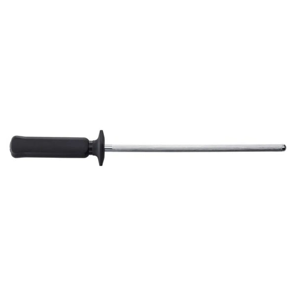 Miyabi 1012363 9" Sharpening Steel with Black Plastic Handle