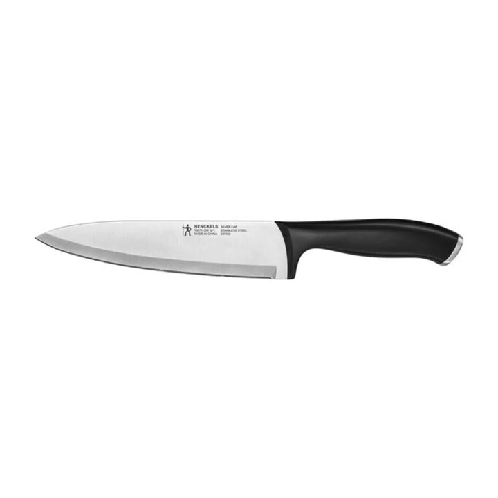 Henckels 1013689 8" Chef's Knife with Black Plastic Handle