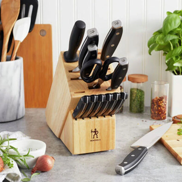 Henckels 1014015 Forged Premio 14-Piece Knife Block Set