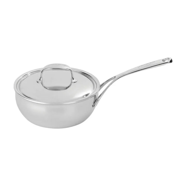 Demeyere 1015776 Atlantis 2.1-qt Stainless Steel Saucier w/ Solid Metal Handle