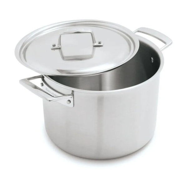 Demeyere 1015796 Essential 8-qt Stainless Steel Stock Pot with Lid