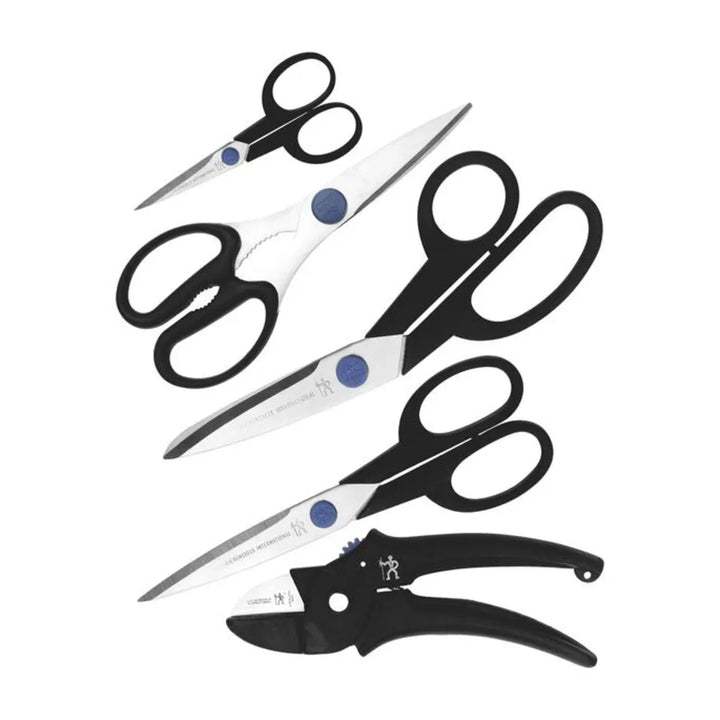 Henckels 1016055 5 Piece Household Scissor Set, Black