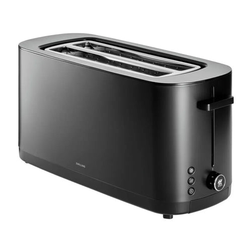 Zwilling 1016127 Enfinigy 2 Long Slice Toaster with 3 Automatic Programs, Black