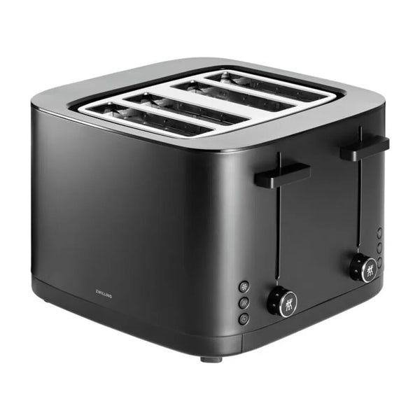 Zwilling 1016130 4 Slice Toaster with 3 Automatic Programs, Black