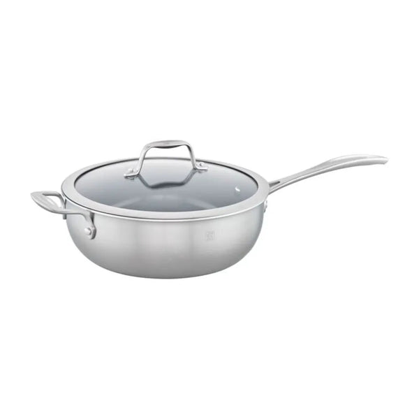 Zwilling 1016702 4.6-qt Stainless Steel Ceramic Nonstick Perfect Pan