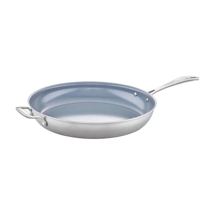 Zwilling 1016717 Spirit 3-Ply Ceramic 14" Stainless Steel Ceramic Nonstick Fry Pan