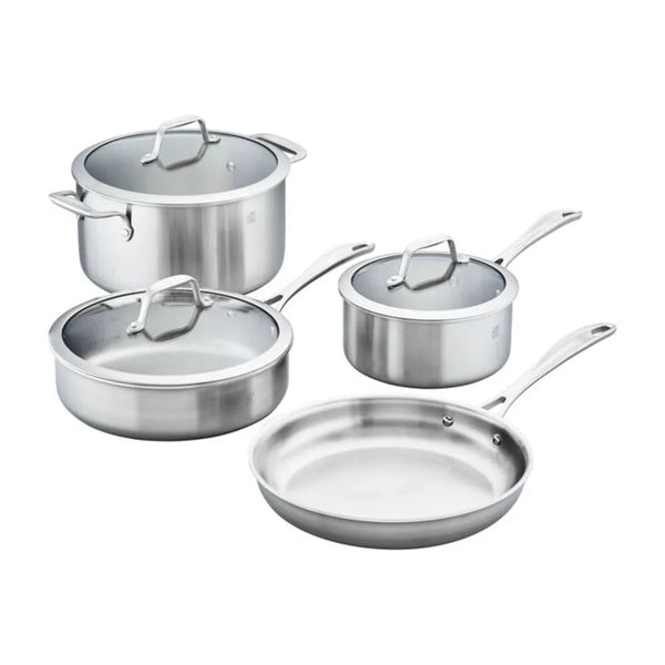 Zwilling 1016718 7 Piece Stainless Steel Cookware Set