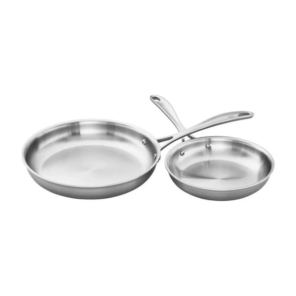 Zwilling 1016721 2pc Stainless Steel Fry Pan Set