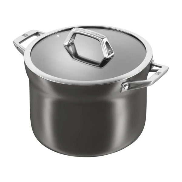 Zwilling 1017075 Motion 4-qt Hard Anodized Aluminum Soup Pot Nonstick