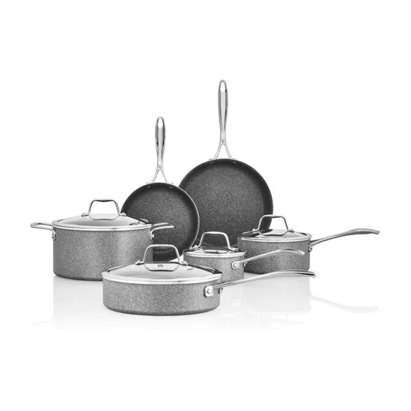 Henckels 1017332 Capri Granitium 10 Piece Aluminum Nonstick Cookware Set