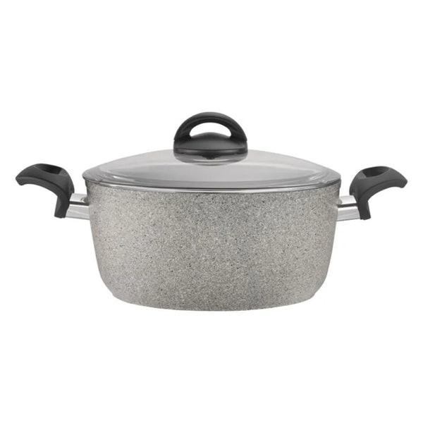 Ballarini 1018027 Parma 4.8-qt Aluminum Nonstick Dutch Oven Stock Pot with Lid