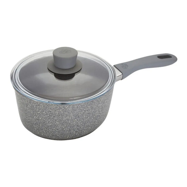 Ballarini 1018383 Parma Plus 2.9-qt Aluminum Nonstick Saucepan with Lid