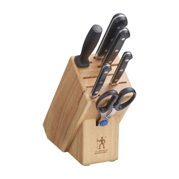 Henckels 1018681 Classic 7-Piece Knife Set with Hardwood Block