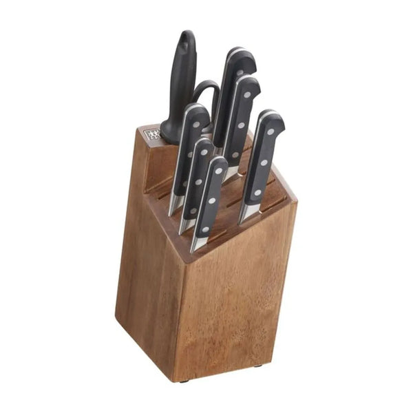 Zwilling 1019115 Pro 9-Piece Knife Set with Hardwood Block