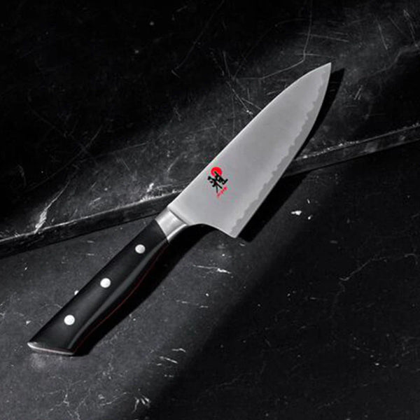 Miyabi 1019706  6" Chef's Knife with Black Plastic Handle