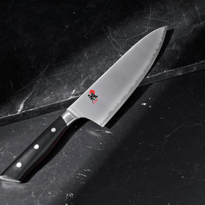 Miyabi 1019710 8" Chef's Knife with Black Plastic Handle